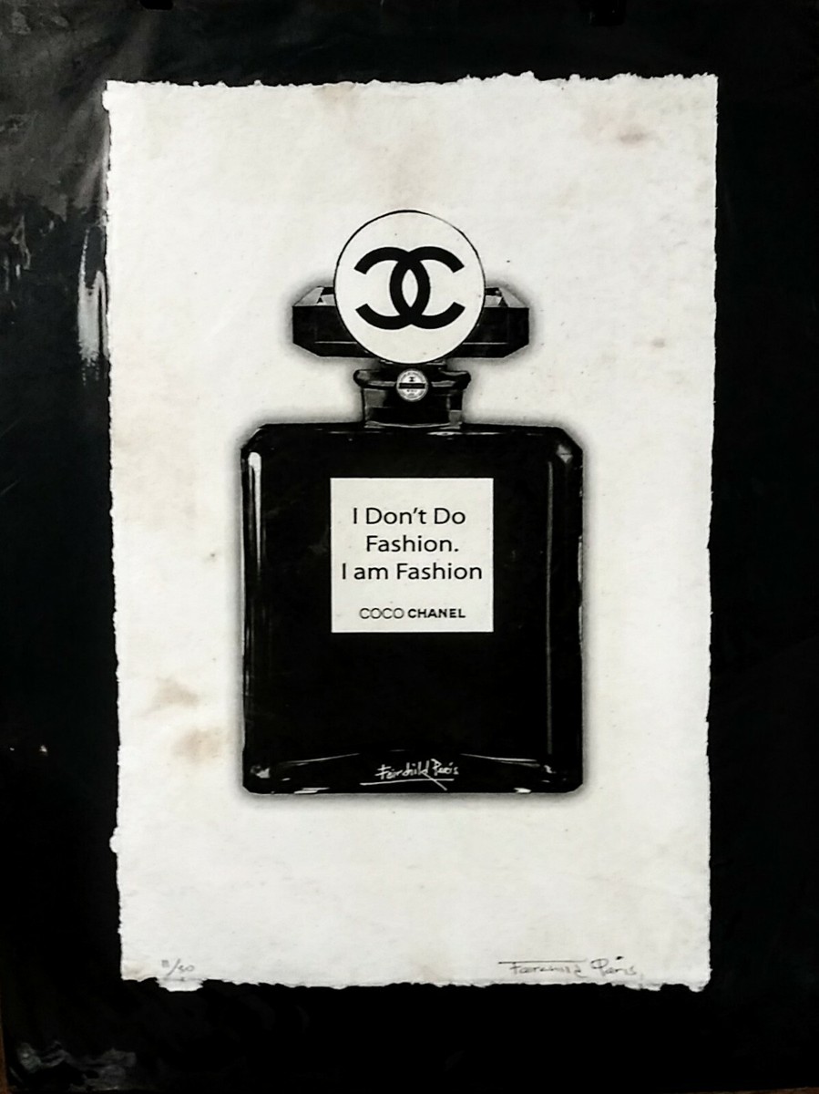アート・デザイン・音楽 CHANEL 1985-1995 DESIGNERS HISTORY 10 YE Andy Warhol, Chanel No. 5 from Ads Series 1985, Screen Print (S)