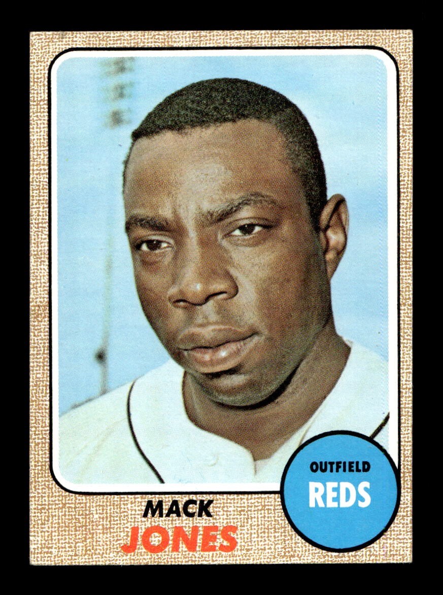 1968 Topps #353 Mack Jones Reds EX-MT *j9