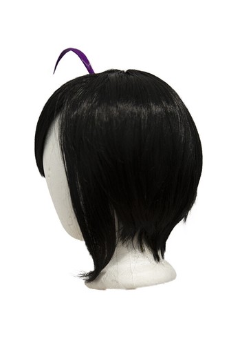 Accesorio peluca de 4"" Ahoge de estilo pesado sintético para cabello púrpura índigo NUEVO - Imagen 2 de 3