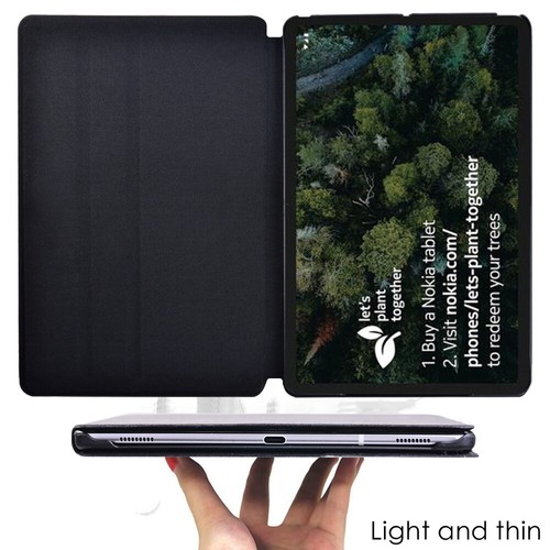 Funda con soporte para tableta de cuero PU para Nokia T20 10,4 pulgadas/T21 10,4""/T10 8"" - Imagen 6 de 23