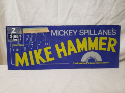Mike Hammer 2nd Season TV Production Crew Permit Crescent Quality Boards VTG