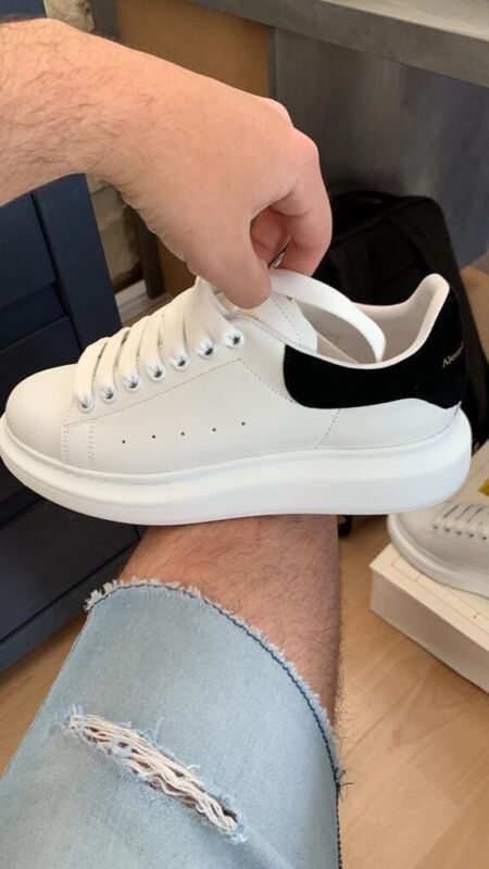 Alexander McQueen Sneakers White/black Or Total White ALL SIZE Alexander McQueen Sneakers White/black Or Total White ALL SIZE