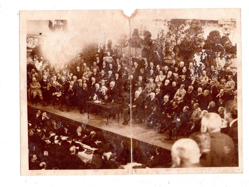 ancienne photo n°77 M. Branger Clemenceau à Strasbourg 1919 début XX ème - Picture 1 of 2