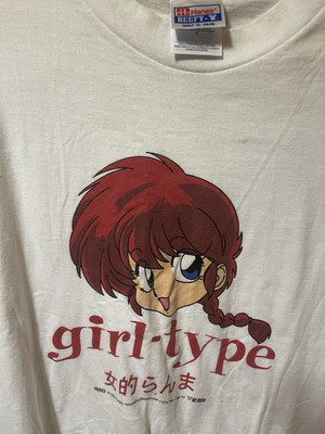 90s USA製 Hanes Ranma 1/2 プリントTシャツ