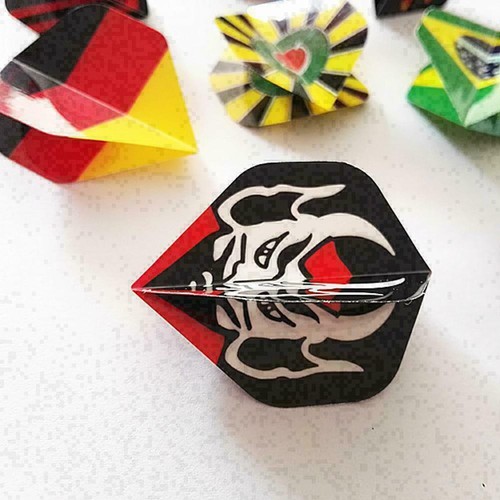 60Pcs Flight Dart Flights in 20 Patterns Nice T4D4 Darts Profe Flying Y0M3 Y5O4 - Picture 9 of 12