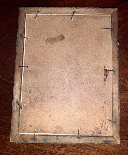 Antique Wood Frame First Communion Certificate Religious Prayer Old Document - Picture 4 of 12