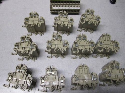 130 pcs Conta Clip Terminal Block, Model RKD 2.5, 2.5mm 500V 24A, IEC 847-7-1 - Picture 2 of 2