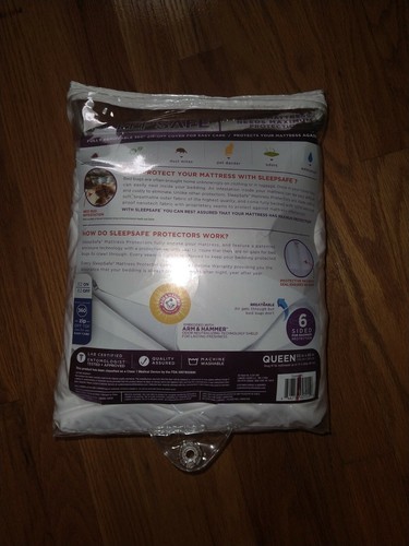 Sleep Safe Premium Queen Mattress Cover - Picture 2 of 9