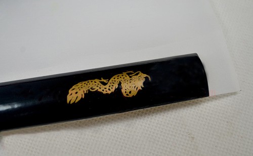 13"Chinese Kung Fu Tai Chi Wushu martial art Show dance Black Bone magic Fan - Picture 5 of 5