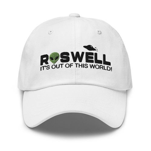 Alien UFO Roswell New Mexico Baseball Cap Dad Hat for Men Women - Picture 23 of 34