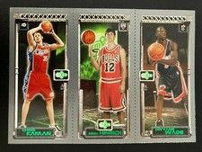 2003-04 Topps Rookie Matrix RC 115-117-116 Hinrich Kaman Dwyane Wade