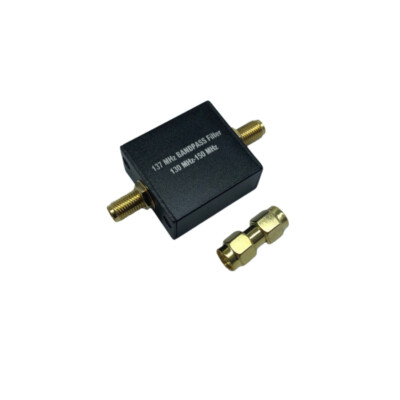 137MHz Band Pass Filter 130MHz-150MHz Apply for Meteorological Satellite&Weather