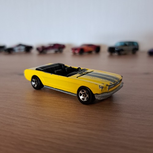 Hot Wheels Mattel 1983 `65 Mustang Cabrio ¡jugado!! L10 - Imagen 3 de 7