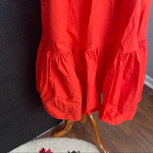 NWT Target Christopher John Rogers Women's Size XS Orange Ruffle Shift Dress - Picture 3 of 8