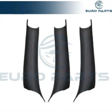 For 14-18 BMW  F15 X5  F16 X6 Interior Door Pull Handle Cover 3PCS Black