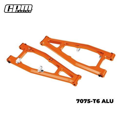 GPM 7075-T6 Alloy Front Upper Suspension Arms TRAXXAS 1/6 Funco Pro Sand Car 8S - Picture 10 of 12