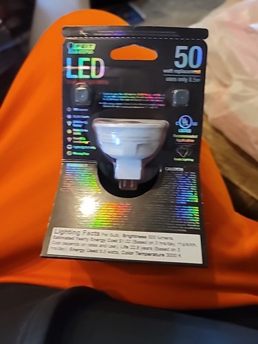 Feit Electric BPEXN/500/LED Dimmable MR16 Bulb. 8.5 Watt. 12 Volt. - Picture 2 of 3
