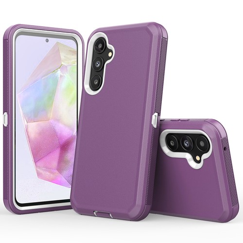 For Samsung Galaxy A35 5G PC+TPU Phone Hybrid Case Shockproof+Tempered Glass - Picture 21 of 28