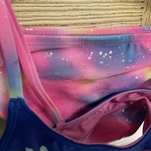 Shelloha Swimwear Unicorn Power Two-Piece Girls Swim Suit Size 5 - Picture 4 of 6