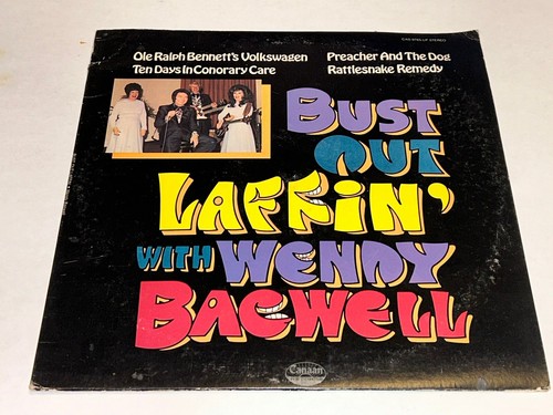Wendy Bagwell Bust Out Laffin’ Comedy Vinyl Schallplatte Album LP 22W22 - Bild 3 von 4