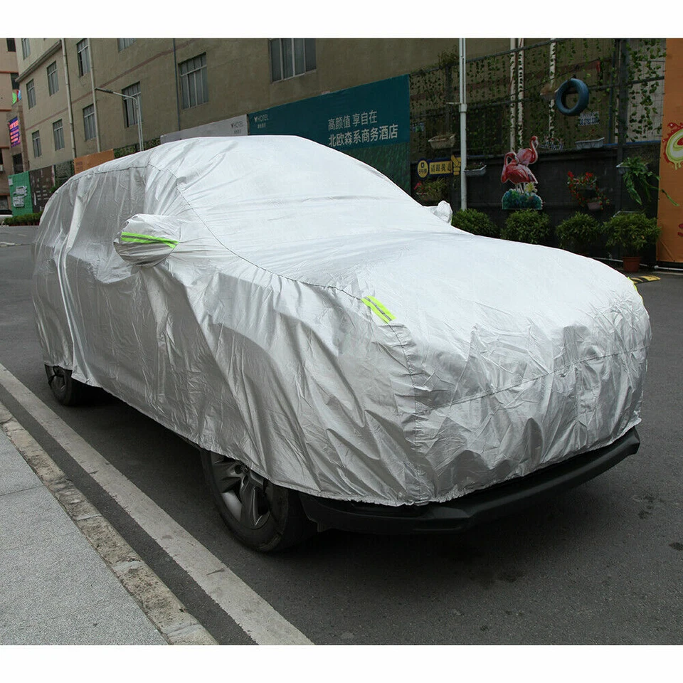 For Jeep Cherokee Sport 6 Layer Waterproof Car Cover Outdoor Rain Snow Protect Foto 4 de 4