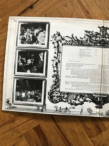 Crowbar Larger Than Life (And Live'r Than You've Ever Been) 1971 12" Vinyl LP - Picture 2 of 7