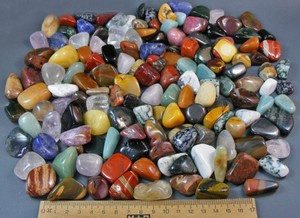 HEALLILY 12 St/ück Quarzsteine ??Getrommelt Chips Stein Zerkleinerte Kristall Nat/ürliche Steine ??Heilsteine ??F/ür Handwerksprojekte Blumentopf Aquarium Dekoration Geschenk Sortiert