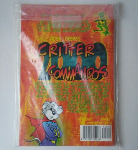 Critter Commandos 2000 by Paul Arden Lidberg(English)Paperback Book Crunchy Frog - Picture 2 of 2