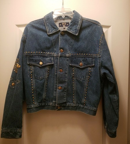 AUTHENTIC MCM JEAN JACKET DENIM VINTAGE 