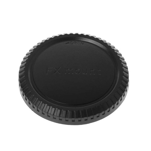 1x hinterer Objektivdeckel +1x vorderer Gehäusedeckel Schutz für Fuji Fujifilm FX-Mount Kamera - Bild 5 von 9