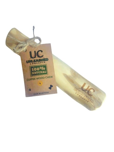 Unleashed Concepts Bastoncino da masticare in legno per cani. 100% naturale e sicuro - Foto 1 di 3