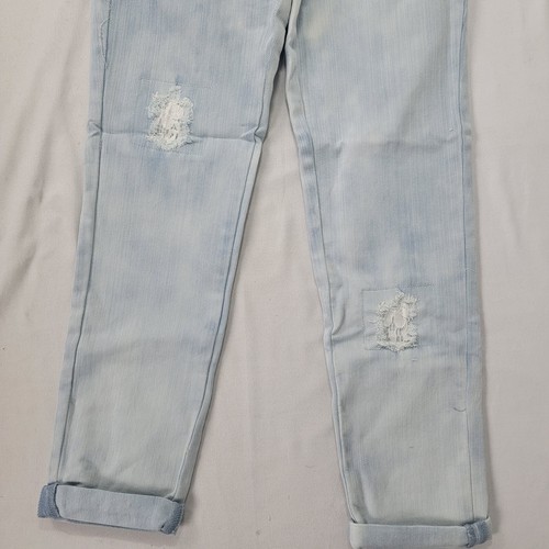 Justice Premium Jeans Blue Denim Girl's Super Skinny Ankle NEW Size 12 R Light - Picture 3 of 8