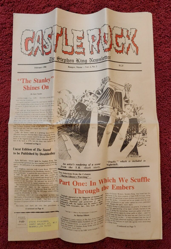 CASTLE ROCK The Stephen King Newsletter February 1986 Volume 2 No. 2