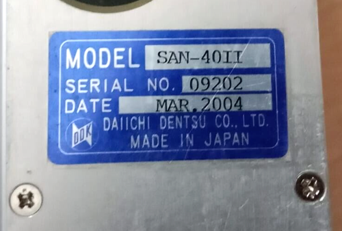 Daiichi Dentsu SAN-40II AFC1500 Controller SAN40II - Picture 2 of 4