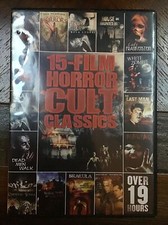15 Film - Horror Cult Classics (over 19 Hours) (3 disc DVD set; 2012)