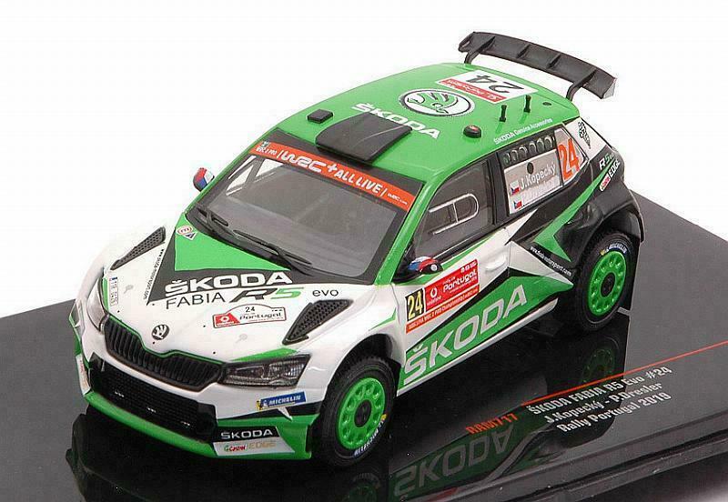 Skoda Fabia R5 Evo Cadeau Idéal pour Passionné de Rallye Automobile 1/43
