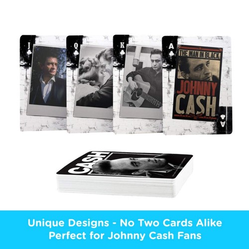 Johnny Cash Playing Cards - Foto 2 di 4