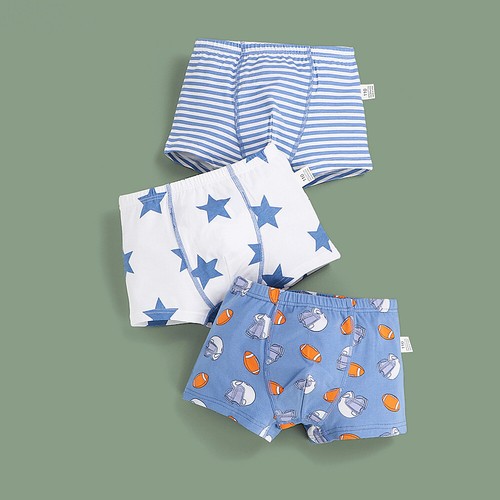 3Pack Boys' Toddler Child Underwear Pupil Kindergarten Kids Dinosaur Boxer Brief - Picture 29 of 47