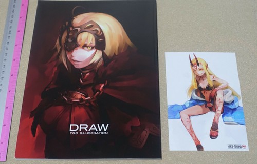 Hige-Aloha HIRONOX Fate Grand Order FGO Color Fan Art Book DRAW - Picture 1 of 6