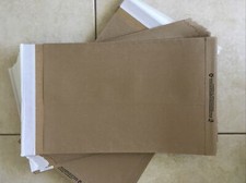 Large Envelopes Kraft Eco-Natural Brown Kraft / 12.5 x 19 In / Lot of 25