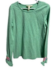 Matilda Jane 8 The Adventure Begins Green Grass Long Sleeve T Shirt performance