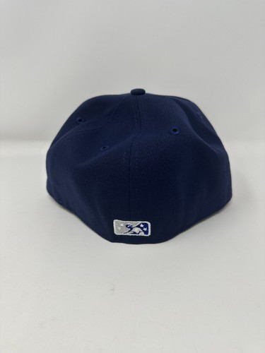 New Era Fort Wayne Wizards MILB Blue Gray UV 59FIFTY Fitted Hat Cap Size 7 1/4 - Picture 4 of 6