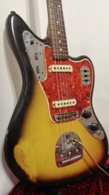 Fender 1965 Jaguar 3TS 3 Tone Sunburst USA Vintage Solid