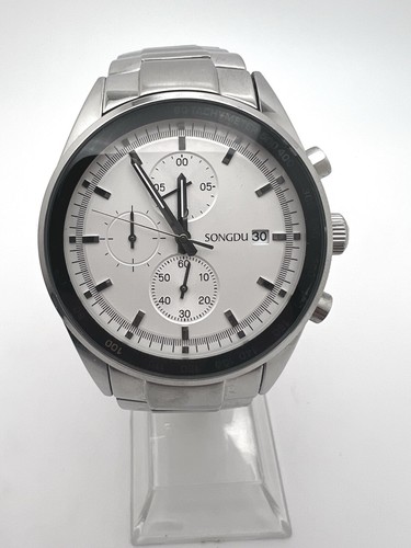 Songdu Herren Quarz Chronograph Uhr Neuwertig
