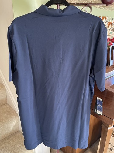 Nike Dry Fit Univeristy of Virginia (UVA) Sports Men's Navy Polo Shirt Large - Picture 7 of 9