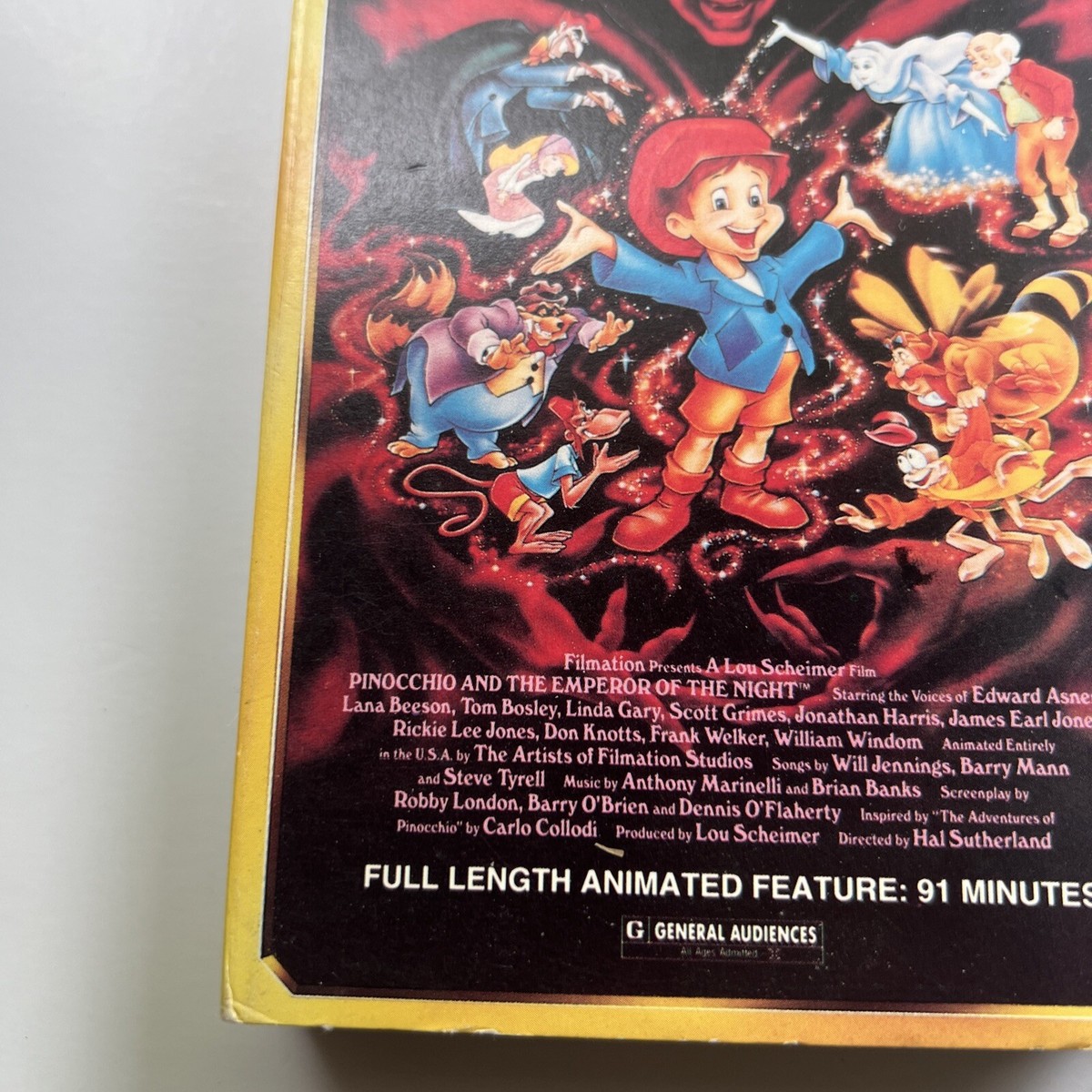 その他 Pinocchio [VHS] Rare 1985 Pinocchio VHS Preview Pre Sales Demo Dealers Copy