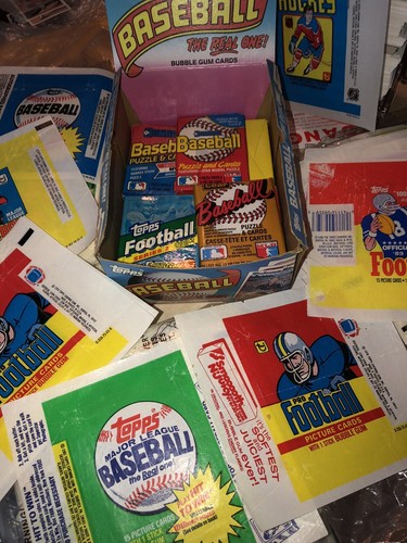 5 Vintage 80’s-90’s SUPER PACKS repacked vintage WAX w HOF cards in old wrappers - Picture 7 of 12