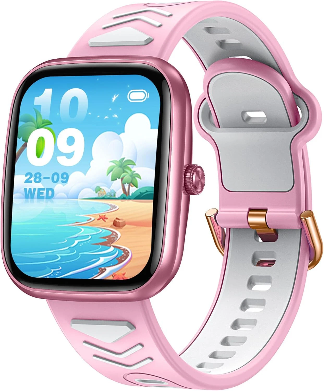 Smart Watch Kids Phone Function Waterproof SOS Wrist Watch for iPhone Samsung