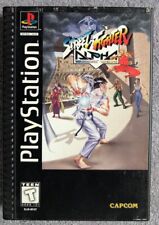 COMPLETE Street Fighter Alpha Warriors' Dreams PlayStation 1 PS1 Longbox Big Box