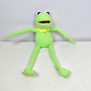 Disney Parks Plush Kermit The Frog Beanbag Muppet Vision 3D 12